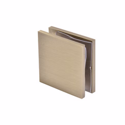 RH Square Style Hole-in-Glass Fixed Panel Clip/Clamp - SCU4 Comparable view 6