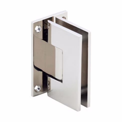 RH Wilmette Series Wall Mount Hinge - Full Back Plate - Vie037 Vienna comparable view 3