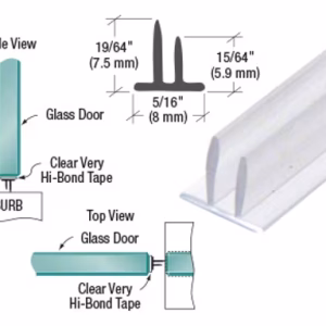 RH Double Double T 'TT' Fin Wipe with Tape Pre-Applied